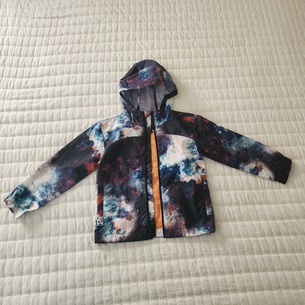 Colorful  Galaxy Hooded Wind Jacket